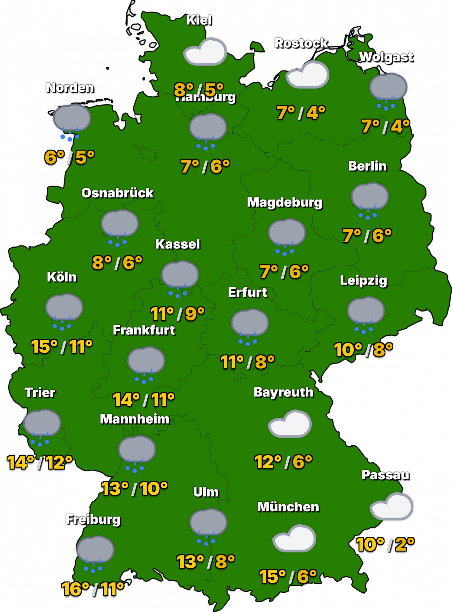 STUDIO-Deutschland-2025-11-14-1495x2024 Das Wochenendwetter in Deutschland zeigt sich weiter zweigeteilt!