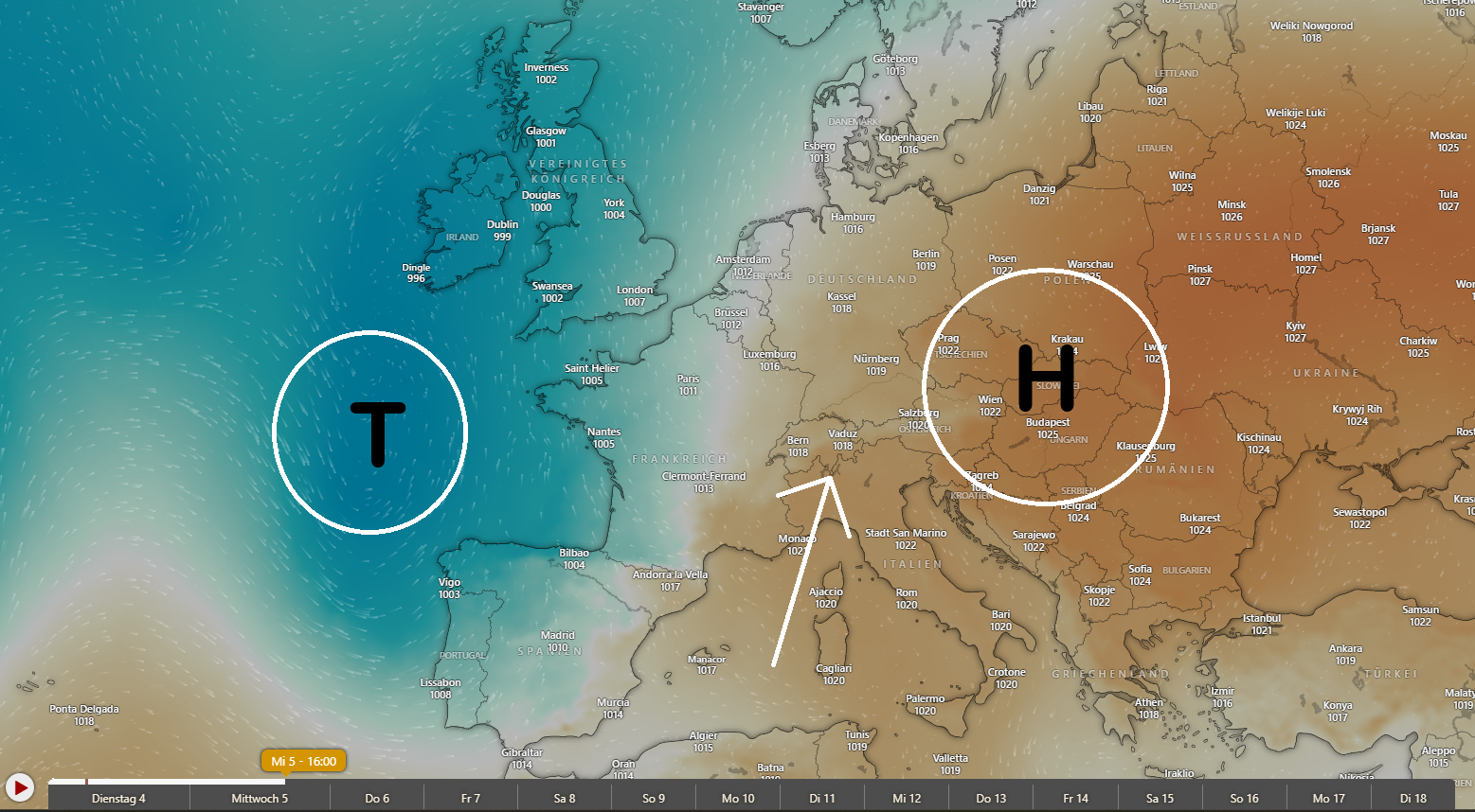 Warum Hoch VIANELDE jetzt frühlingshafte Temperaturen bringt. 1 Screenshot 1 1