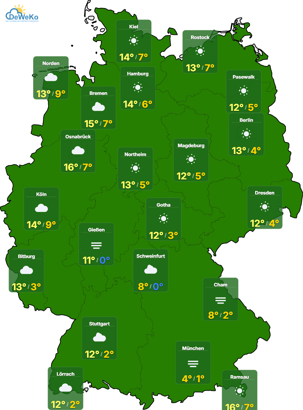 wetterkarte-deutschland-do-06-11-2025 Goldener November oder grauer Dauernebel: Warum ist das Wetter in Deutschland so zweigeteilt?