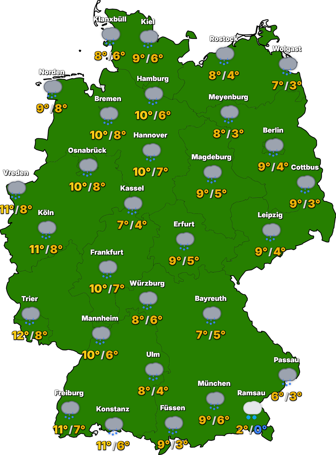 STUDIO-Deutschland-2025-12-062 Keine Spur von Winterwetter am 2. Adventwochenende
