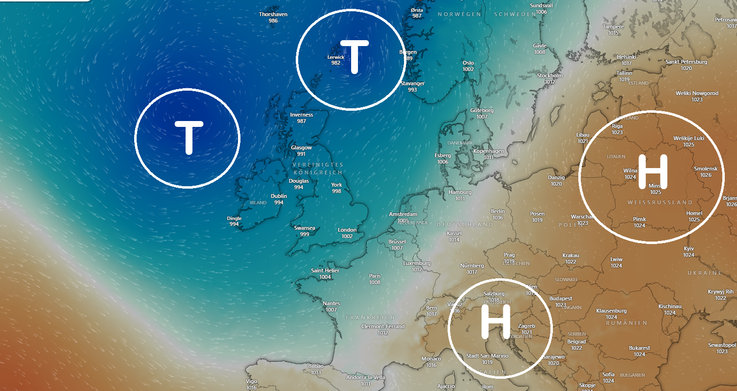 Screenshot_1 Stürmische Böen oder gefährliche Glätte – Wie zweigeteilt startet Deutschland in die Woche?