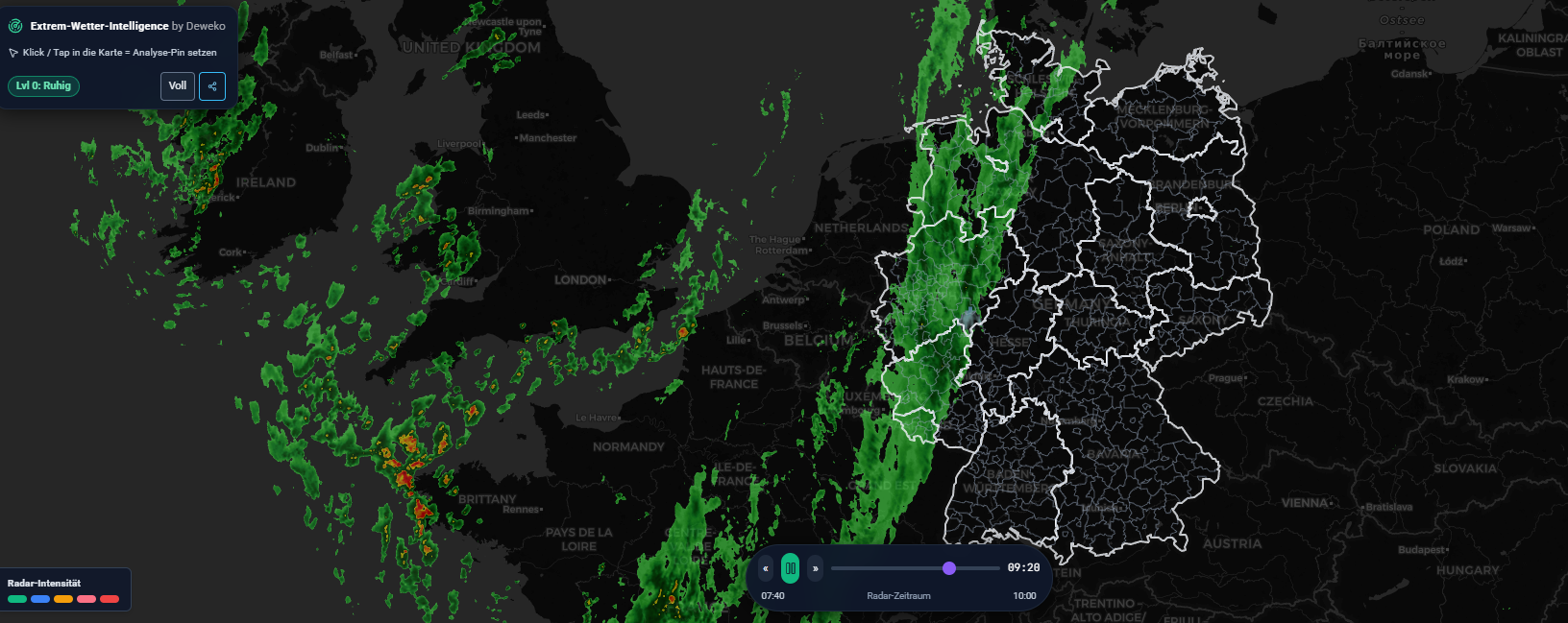 Screenshot_2 Stürmische Böen oder gefährliche Glätte – Wie zweigeteilt startet Deutschland in die Woche?