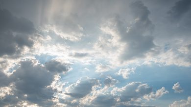 erstaunlich schoner himmel mit wolken
