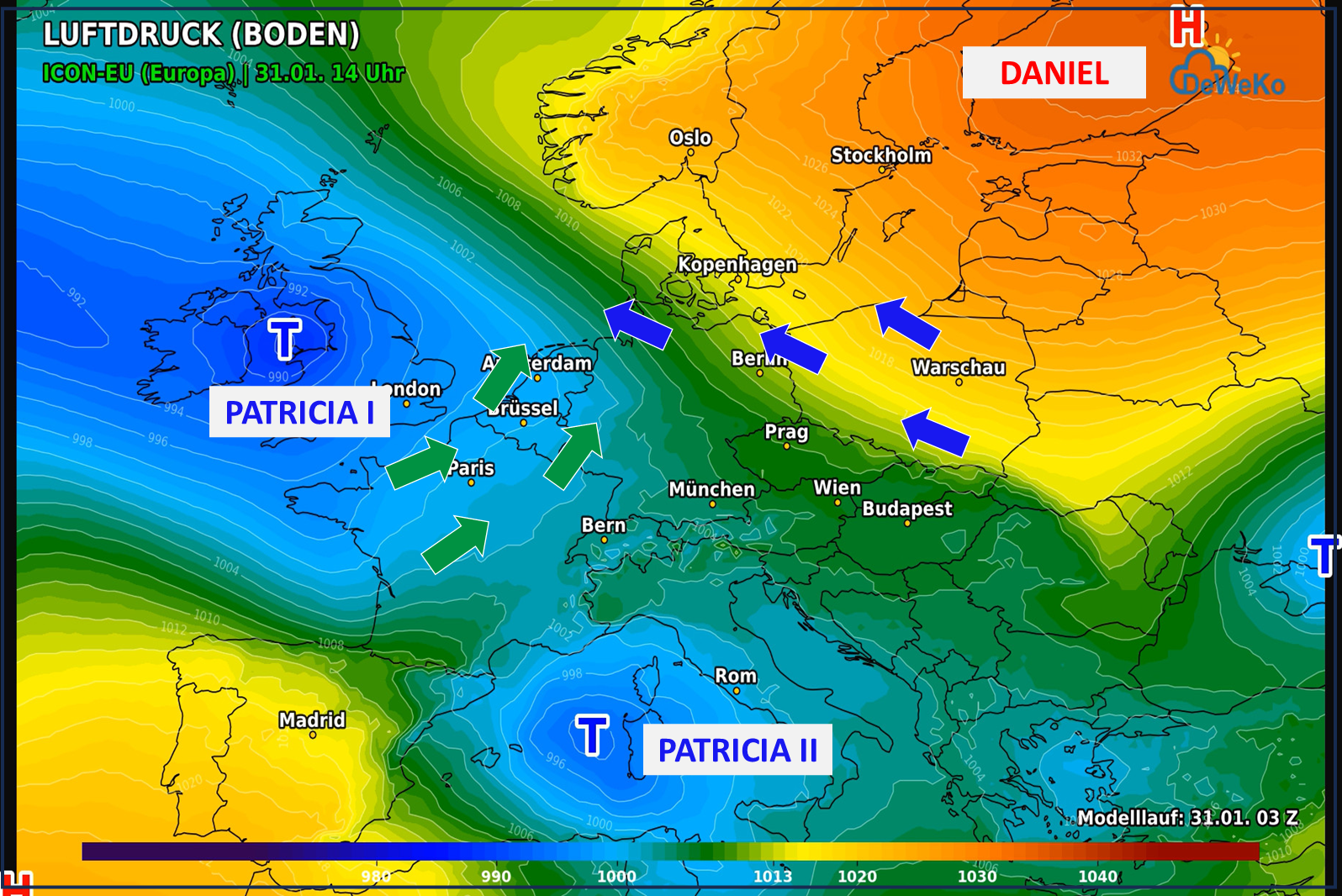 00MaskeLuftdruck1-15 Tief Patricia und Hoch Daniel!