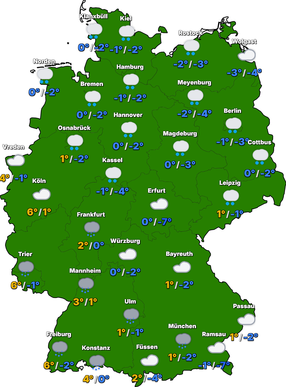 STUDIO-Deutschland-2026-01-29 Kalte Festlandsluft vs. milde Meeresluft… der Winter gibt aber nicht auf!