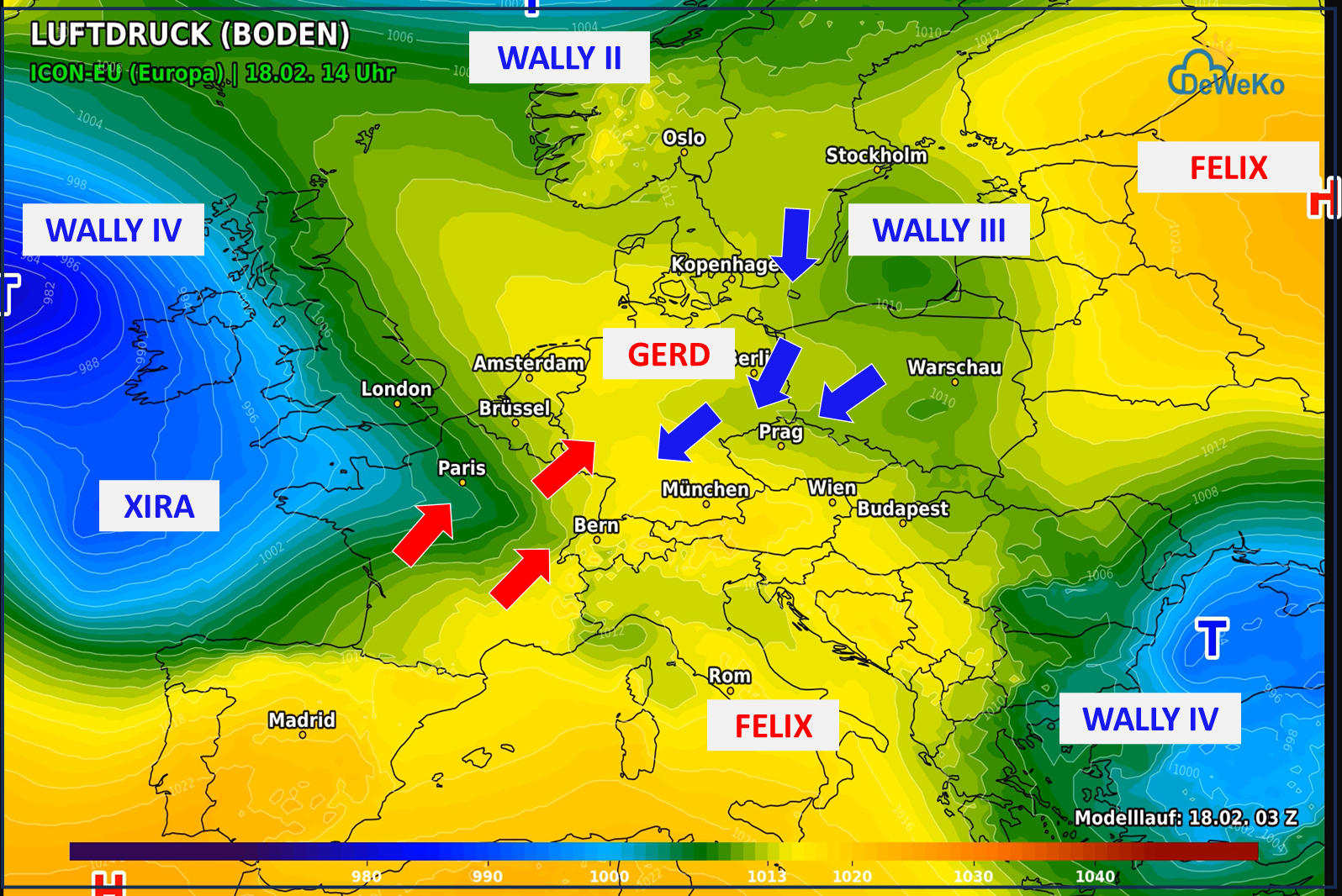 00MaskeLuftdruck1-3 Winter auf Abschiedstour? Euer Deutschlandwetter am Mittwoch!