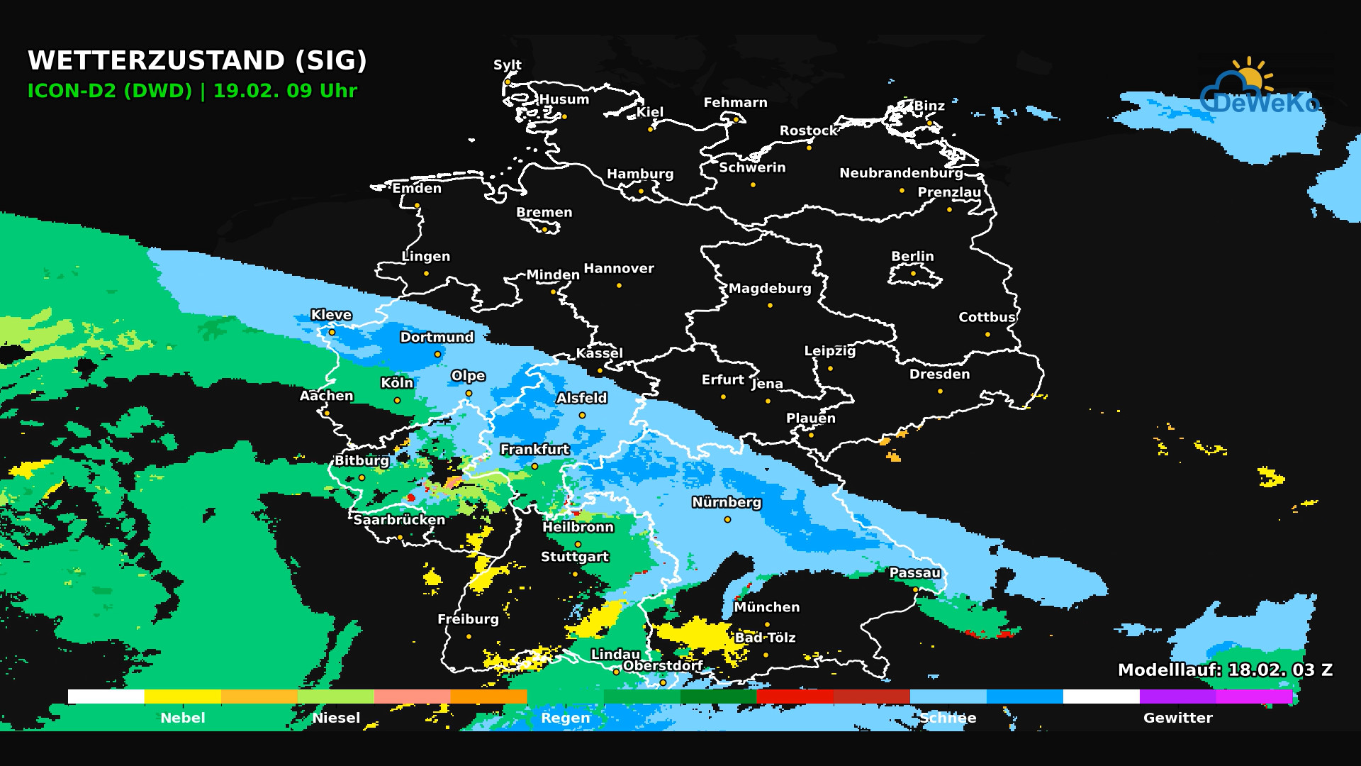 DeWeKo_icon_d2_de_api_weather_code_F29_1771397509700 Winter auf Abschiedstour? Euer Deutschlandwetter am Mittwoch!