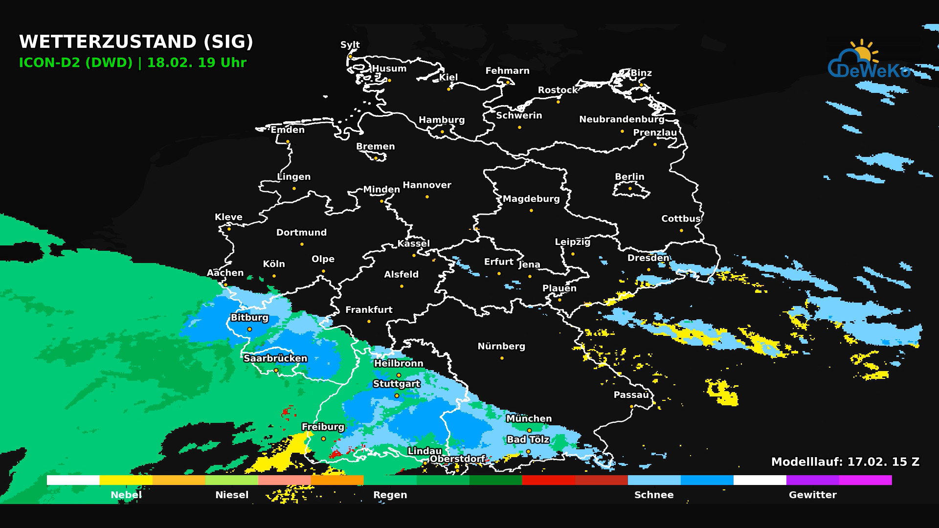 Deu-Mi-18.02.-19.00 Neues zur Luftmassengrenze am Donnerstag 19.02.2026