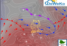 Wetterlage Montag 23.02.2026