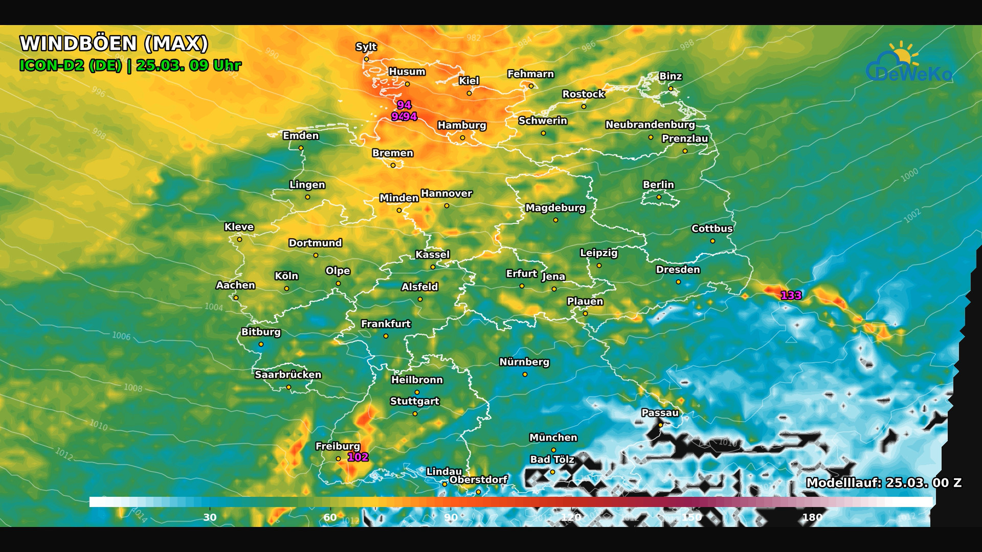 DeWeKo_icon_d2_de_api_wind_F8_1774408165897 Kaltfront vertreibt den Frühling aus Deutschland!