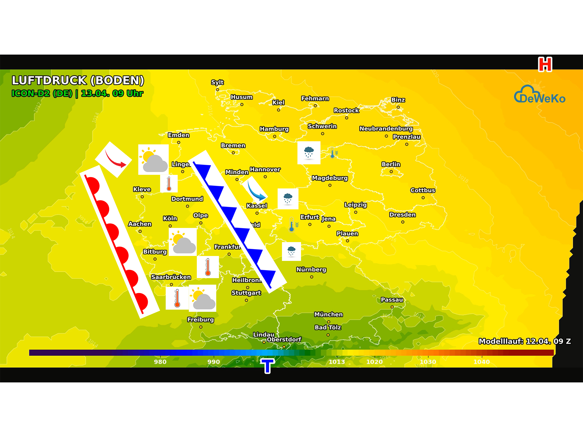ICON-LD-13.09 Völlig verdreht,der Wochenbeginn ist Komplex