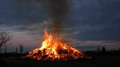 Osterfeuer 2007 1