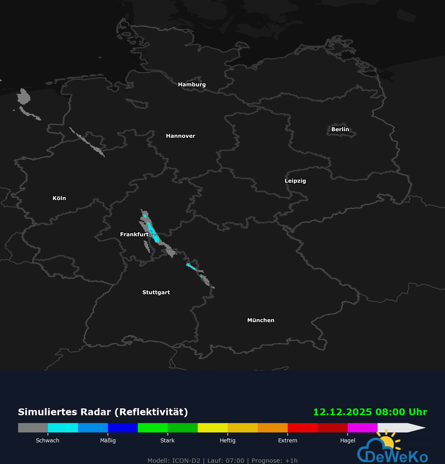 sim_radar_2025121206_step001 HD Wettermodell Icon D2