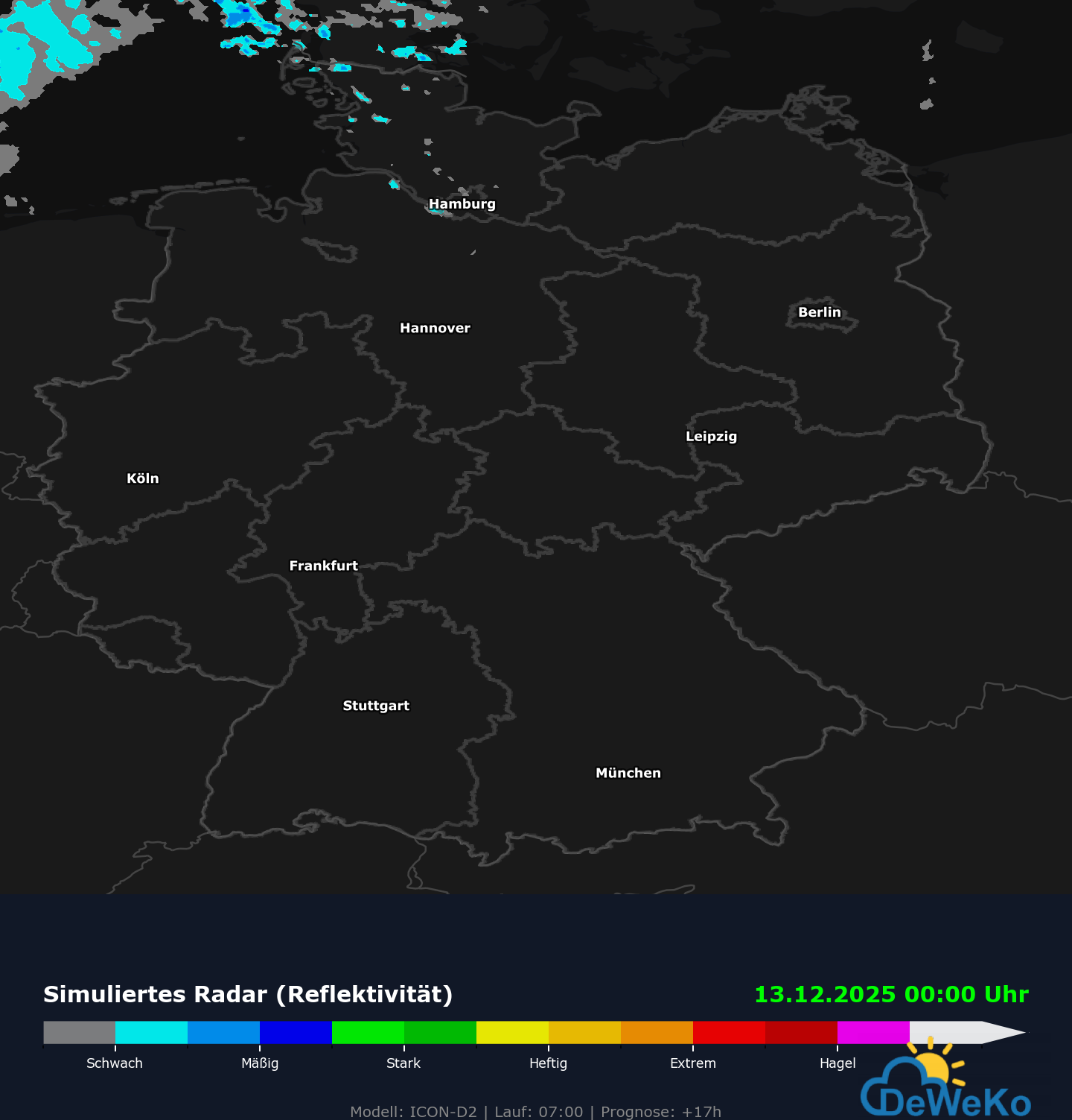 sim_radar_2025121206_step017 HD Wettermodell Icon D2