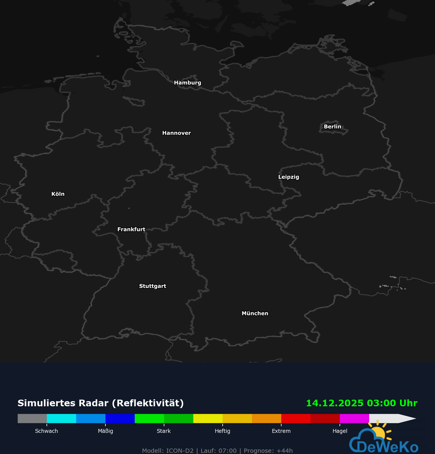 sim_radar_2025121206_step044 HD Wettermodell Icon D2
