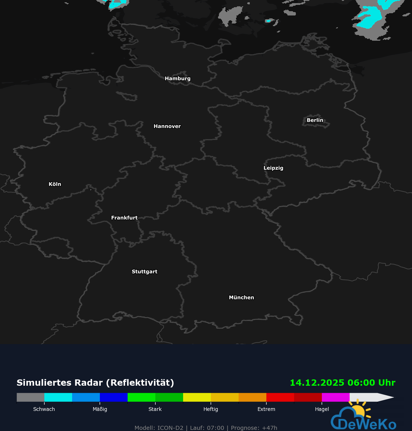 sim_radar_2025121206_step047 HD Wettermodell Icon D2