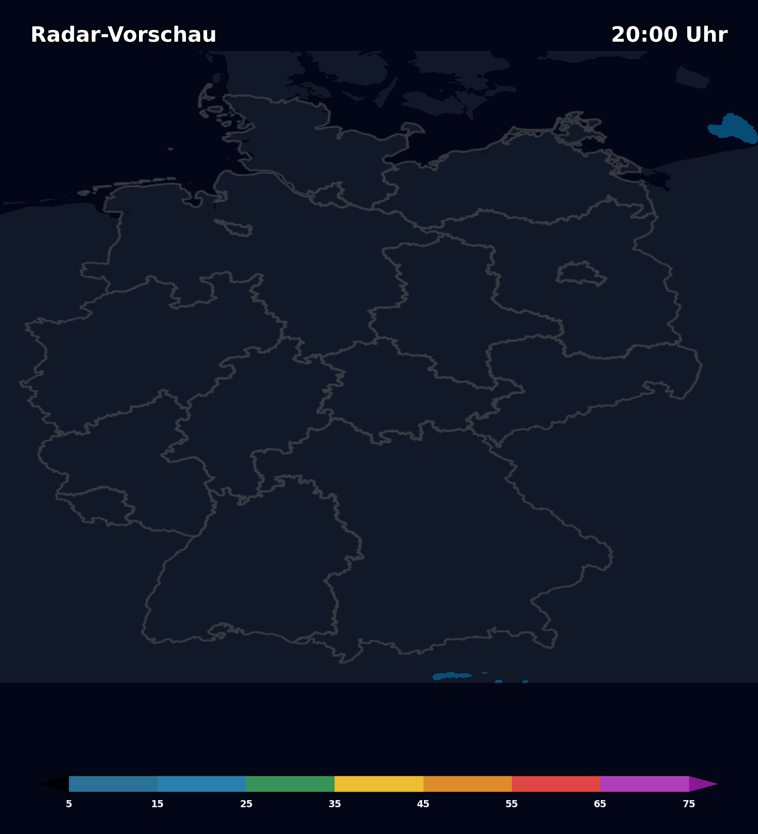 radar_032 HD Wettermodell Icon D2