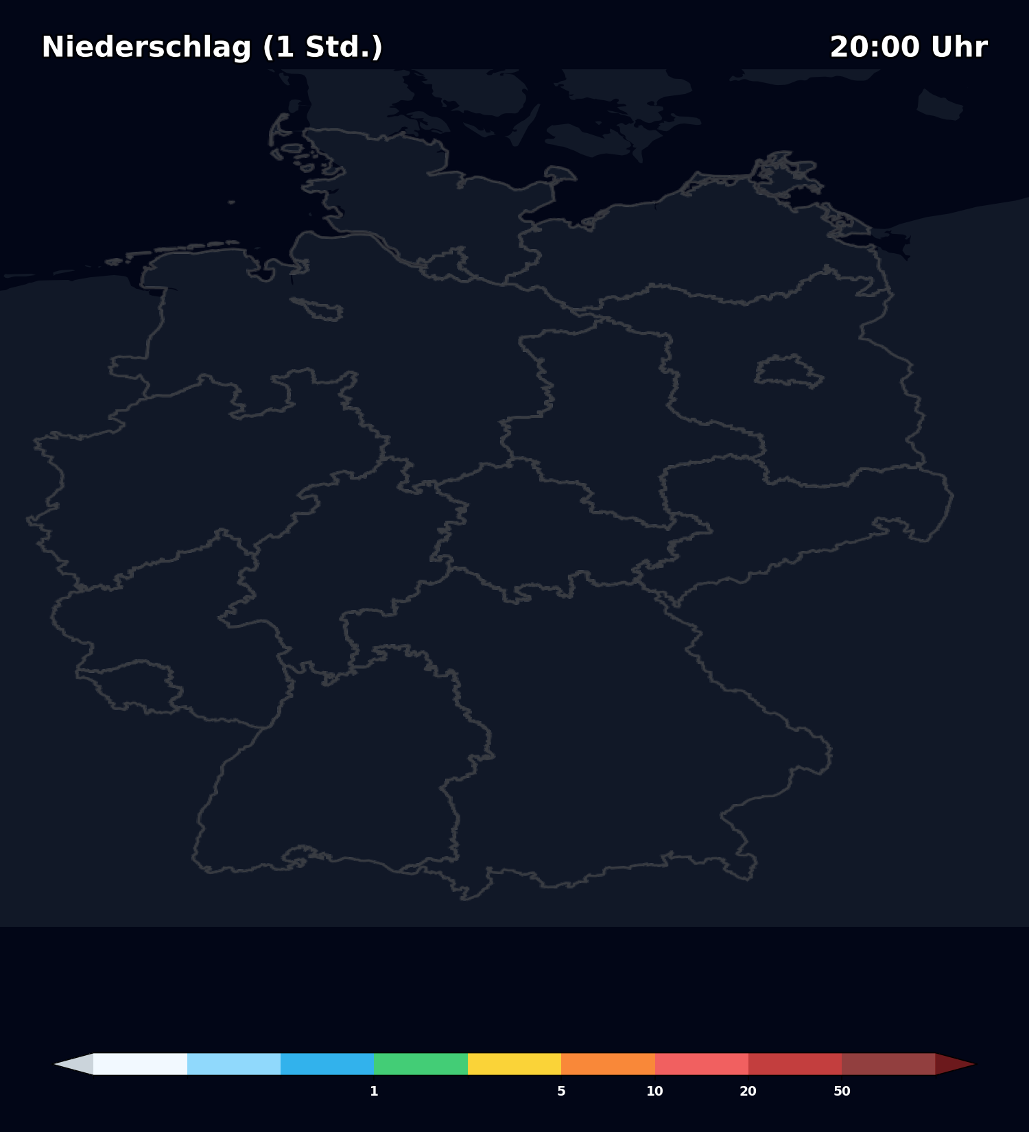 rain_1h_032 HD Wettermodell Icon D2